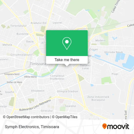 Symph Electronics map
