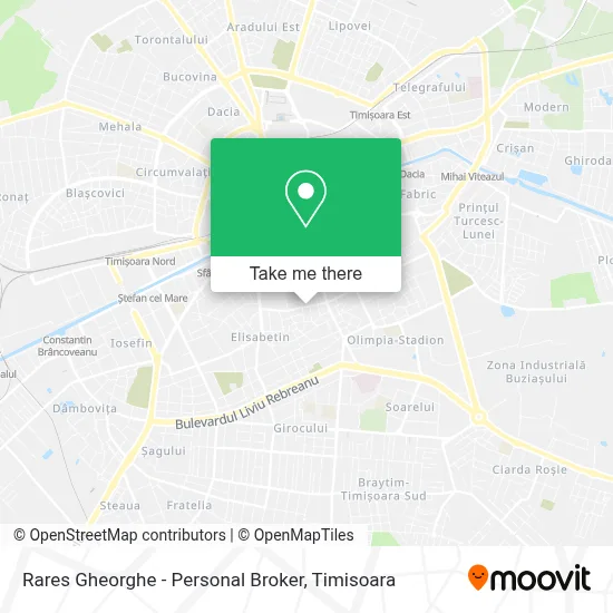 Rares Gheorghe - Personal Broker map