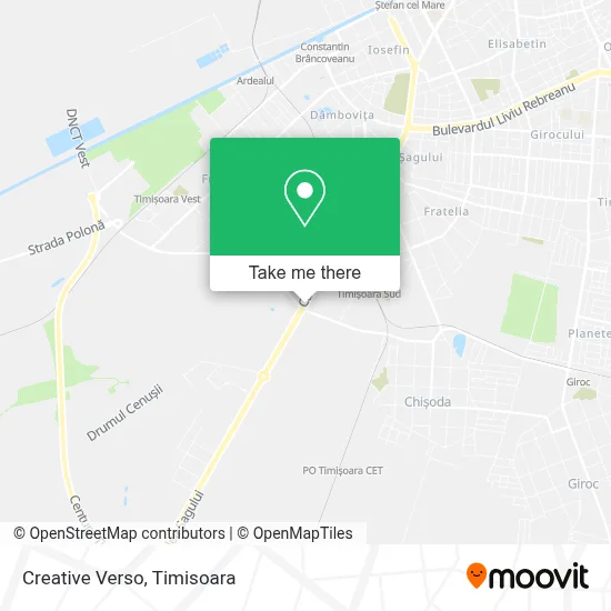 Creative Verso map