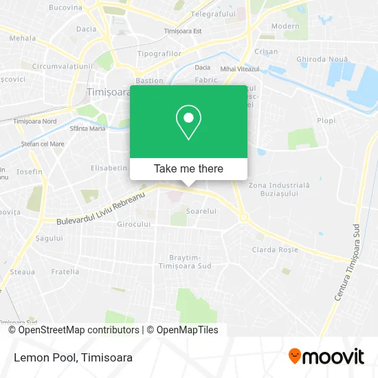 Lemon Pool map