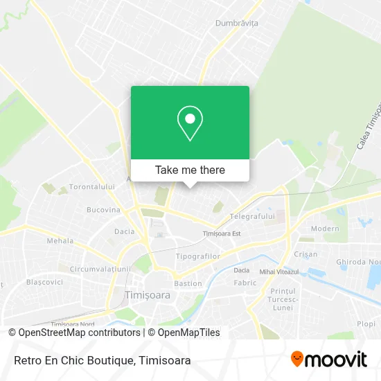 Retro En Chic Boutique map
