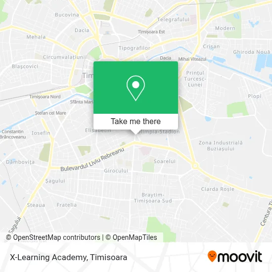 X-Learning Academy map