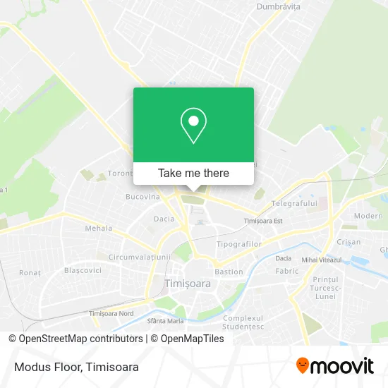 Modus Floor map