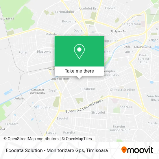 Ecodata Solution - Monitorizare Gps map
