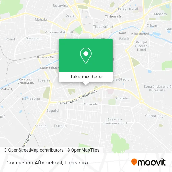 Connection Afterschool map
