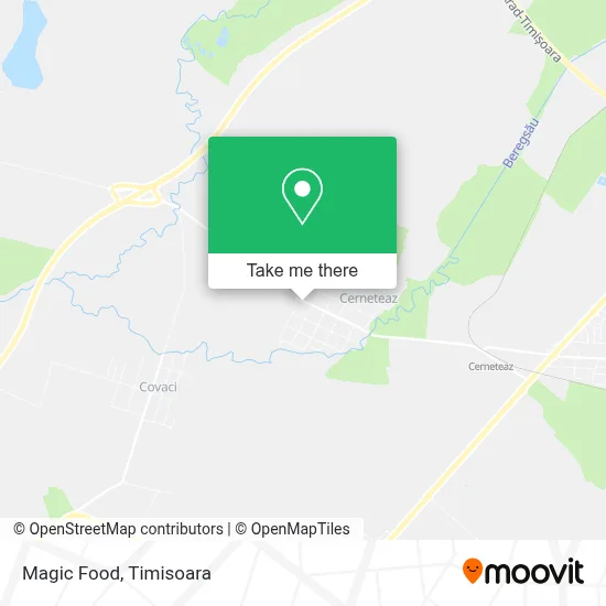 Magic Food map
