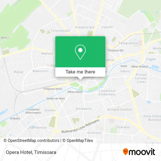 Hotel Opera map