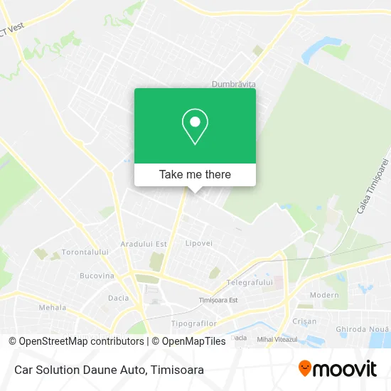Car Solution Daune Auto map