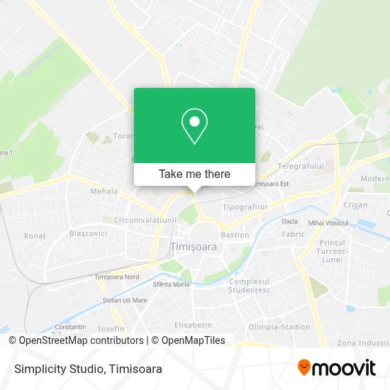 Simplicity Studio map