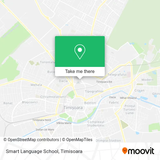 Smart Language School map