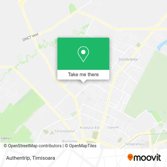 Authentrip map