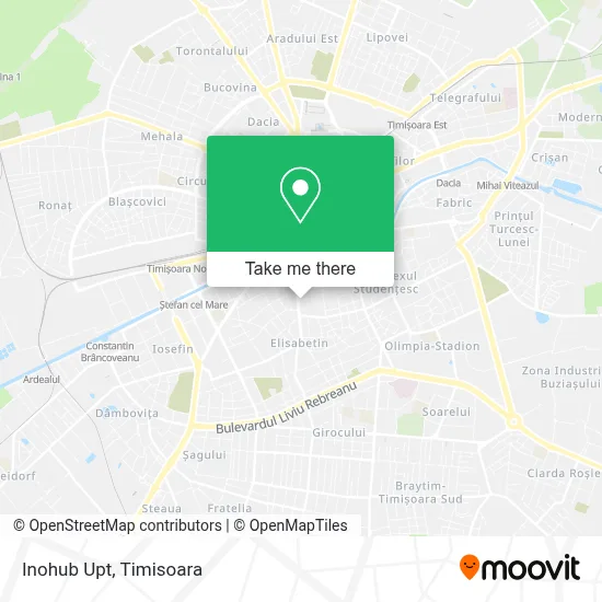 Inohub Upt map