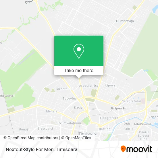 Nextcut-Style For Men map