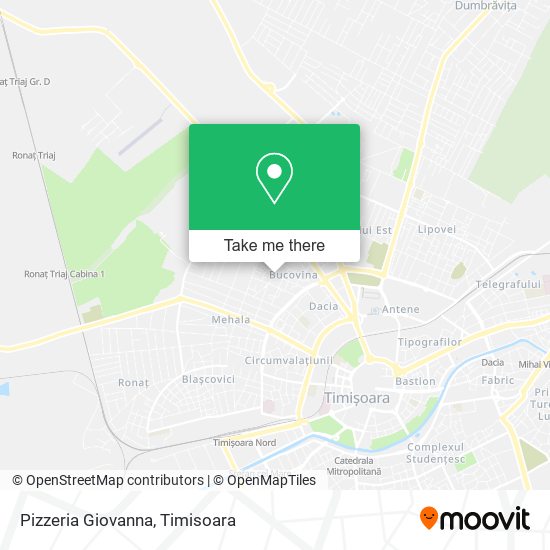 Pizzeria Giovanna map