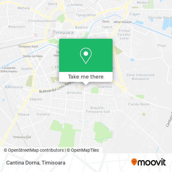 Cantina Dorna map