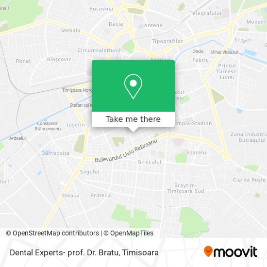 Dental Experts- prof. Dr. Bratu map