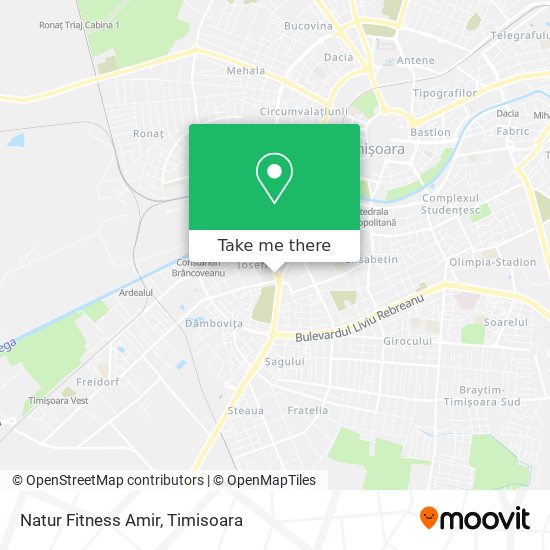 Natur Fitness Amir map