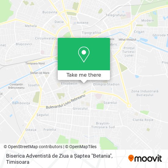 Biserica Adventistă de Ziua a Șaptea "Betania" map