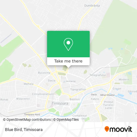 Blue Bird map