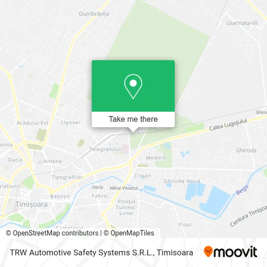 TRW Automotive Safety Systems S.R.L. map