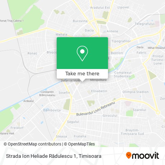 Strada Ion Heliade Rădulescu 1 map