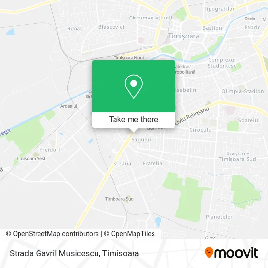 Strada Gavril Musicescu map