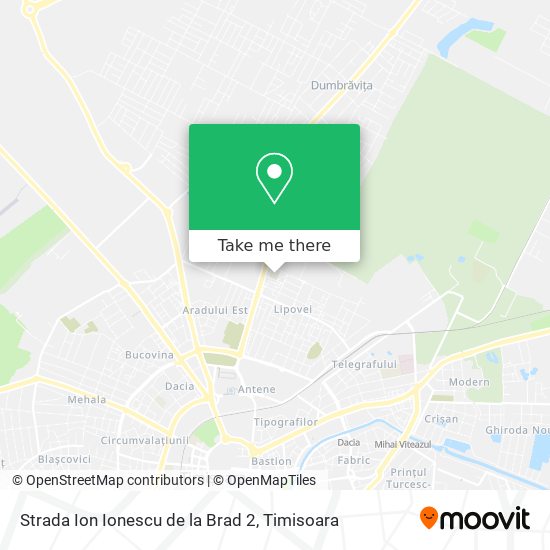 Strada Ion Ionescu de la Brad 2 map