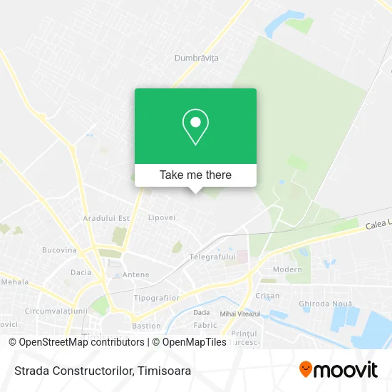Strada Constructorilor map