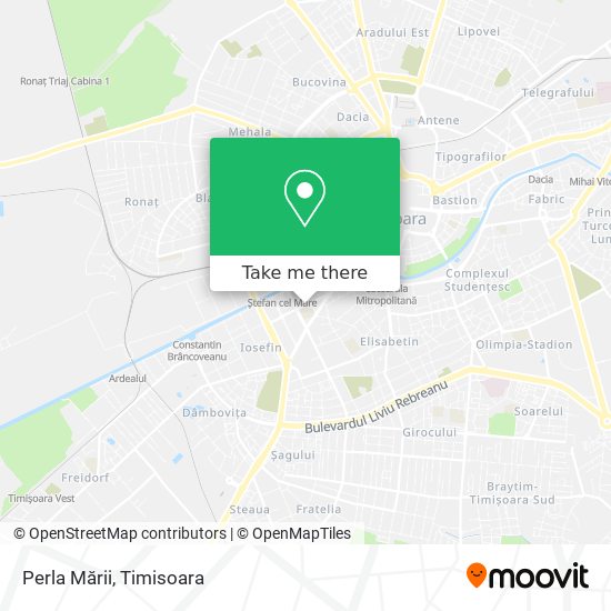 Perla Mării map