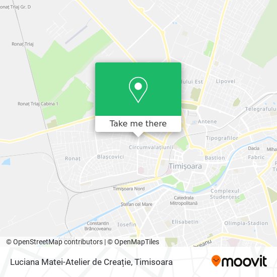 Luciana Matei-Atelier de Creație map