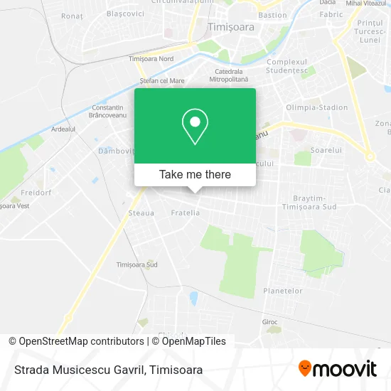Strada Musicescu Gavril map