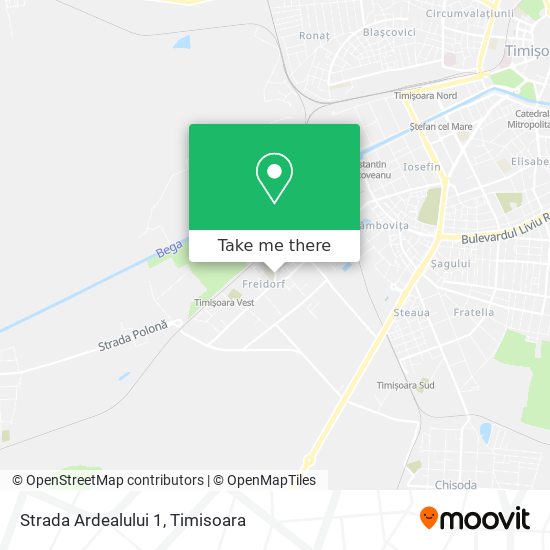 Strada Ardealului 1 map