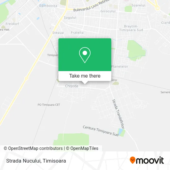 Strada Nucului map