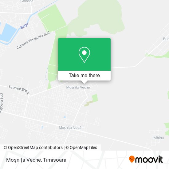 Moşniţa Veche map
