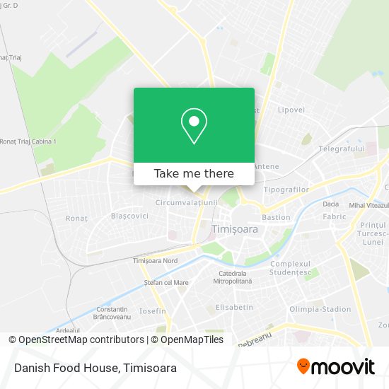 Danish Food House map