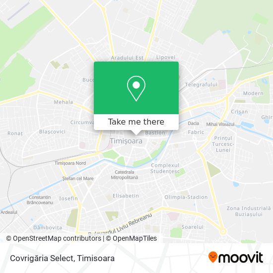 Covrigăria Select map
