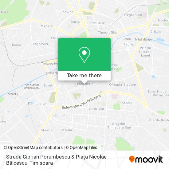 Strada Ciprian Porumbescu & Piața Nicolae Bălcescu map