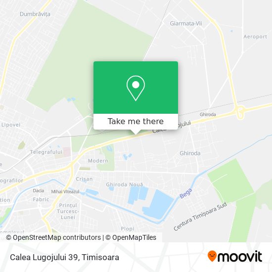 Calea Lugojului 39 map
