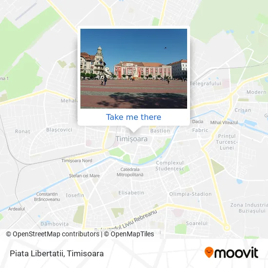 Piata Libertatii map