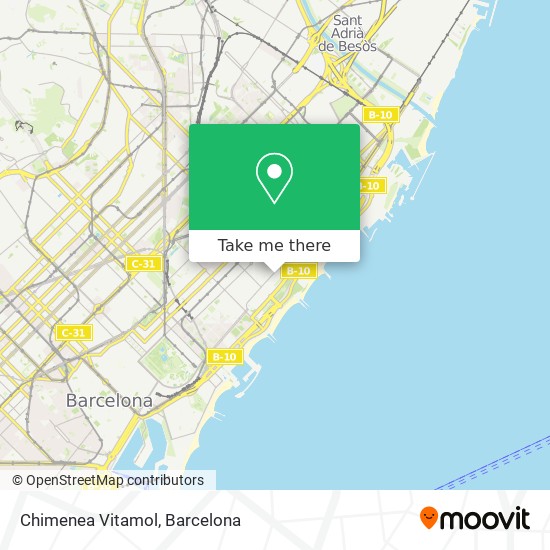 Chimenea Vitamol map