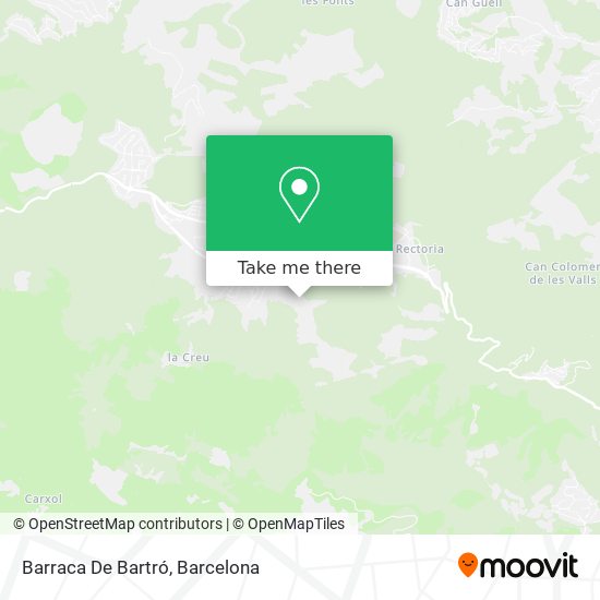 Barraca De Bartró map