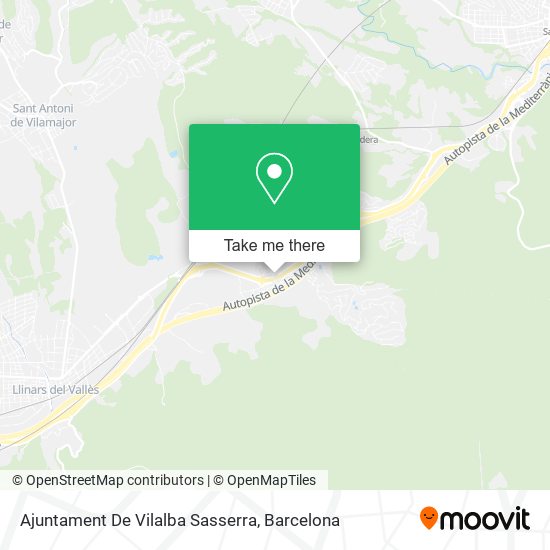 Ajuntament De Vilalba Sasserra map