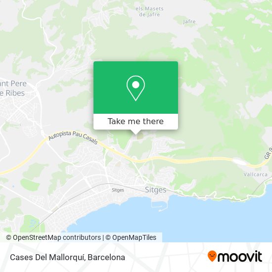 Cases Del Mallorquí map
