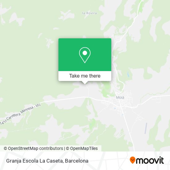Granja Escola La Caseta map