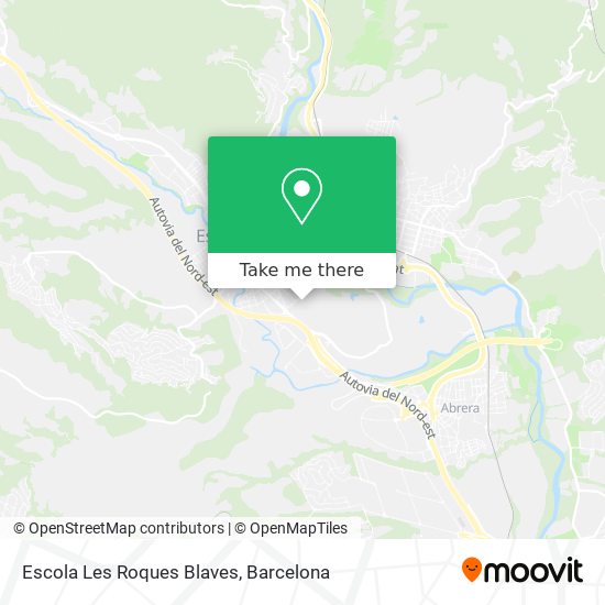 Escola Les Roques Blaves map