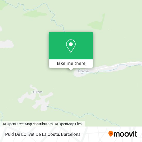 Puid De L'Olivet De La Costa map
