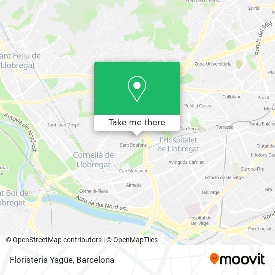 Floristeria Yagüe map