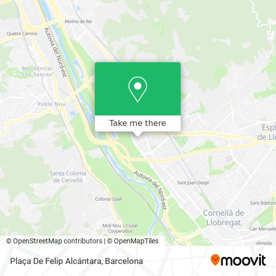 Plaça De Felip Alcántara map