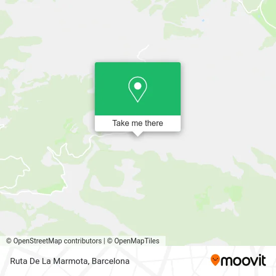 Ruta De La Marmota map