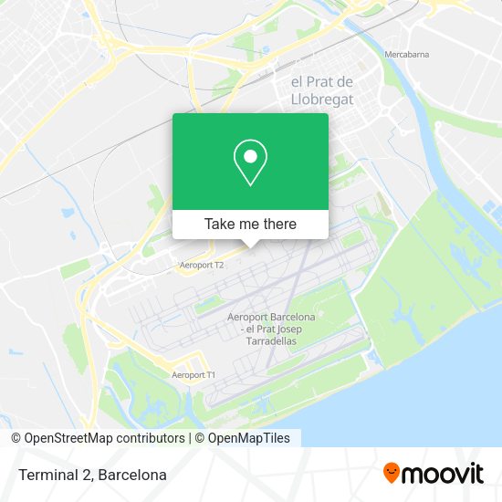 Terminal 2 map